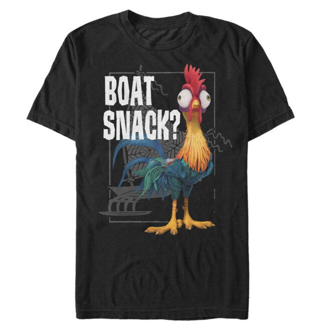 Men's Moana Hei Hei Boat Snack  Adult T-Shirt