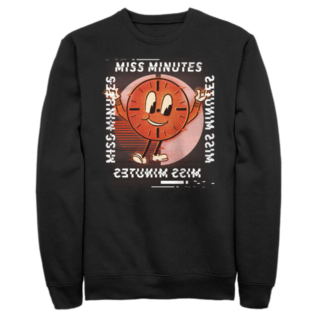 Men's Marvel Loki Miss Minutes Glitch  Adult Sweatshirt