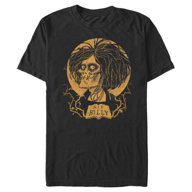 Men's Disney Hocus Pocus Billy Zombie Portrait  Adult T-Shirt