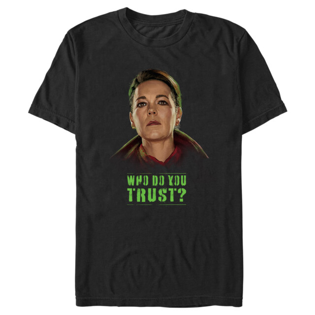 Men's Marvel: Secret Invasion Sonya Falsworth Who Do You Trust  Adult T-Shirt