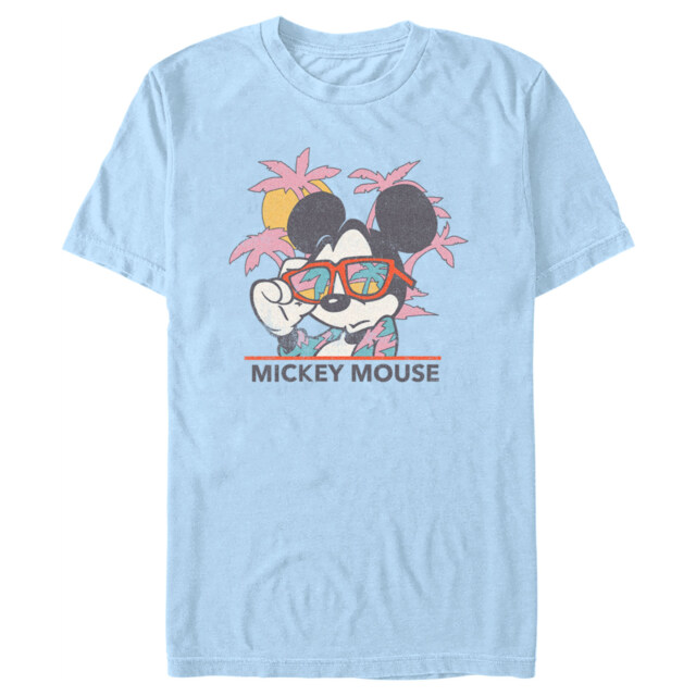 Men's Mickey & Friends Beach Ready Mickey Mouse  Adult T-Shirt