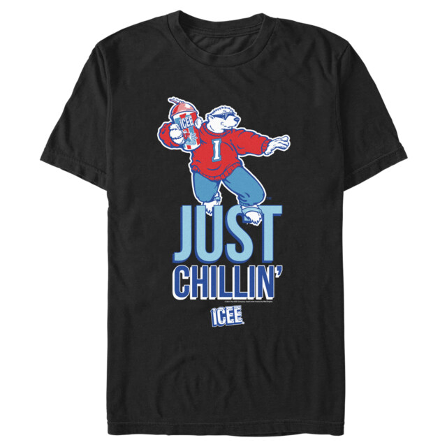 Men's ICEE Bear Just Chillin'  Adult T-Shirt