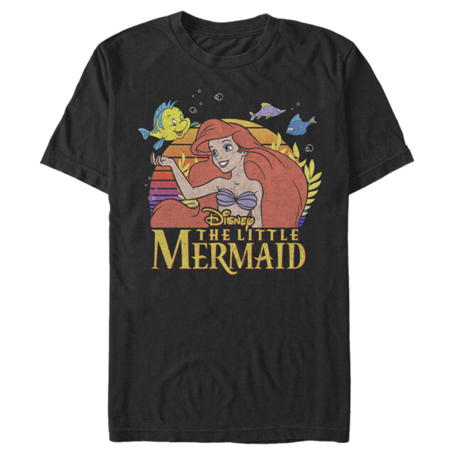 Men's The Little Mermaid Ariel Classic  Adult T-Shirt