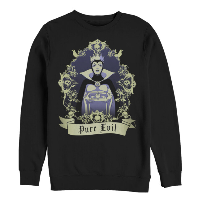 Men's Snow White and the Seven Dwarves Pure Evil Frame  Adult Sweatshirt