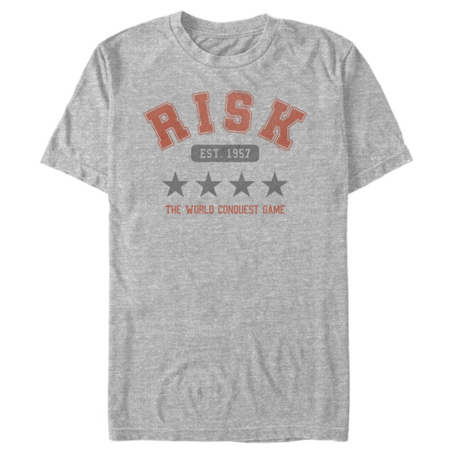 Men's Risk Star Collegiate  Adult T-Shirt