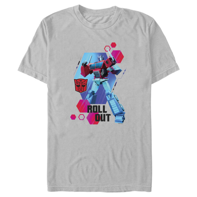 Men's Transformers: EarthSpark Optimus Roll Out  Adult T-Shirt