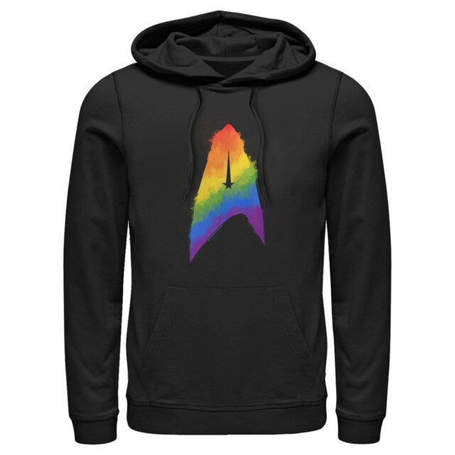 Men's Star Trek: Discovery Pride Delta Insignia  Adult Pull Over Hoodie