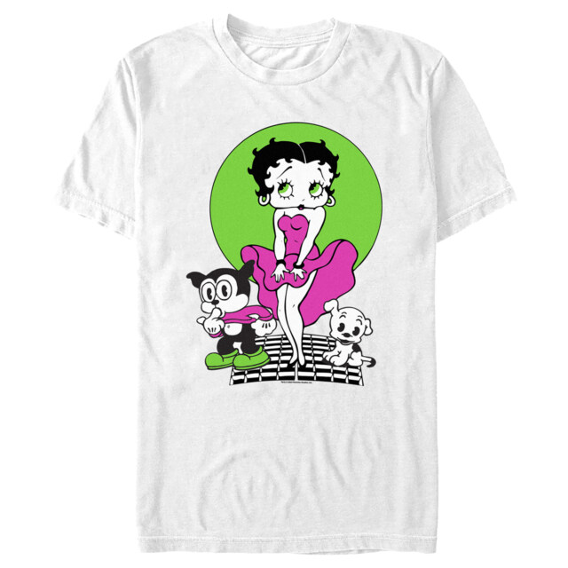 Men's Betty Boop Iconic Pose  Adult T-Shirt