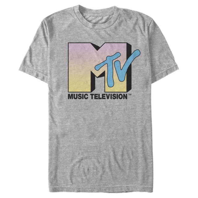 Men's MTV Basic Logo  Adult T-Shirt