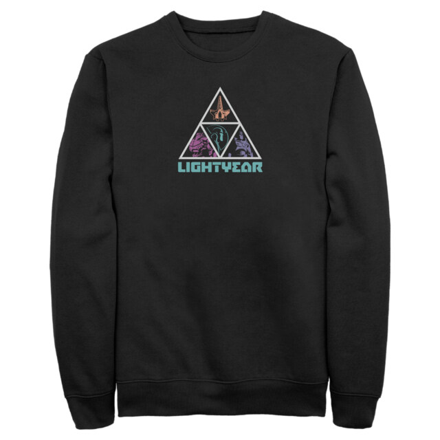 Men's Lightyear Triangle Logo  Adult Sweatshirt