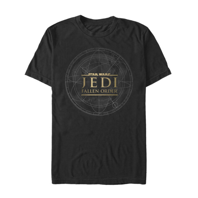Men's Star Wars Jedi: Fallen Order Celestial Map  Adult T-Shirt