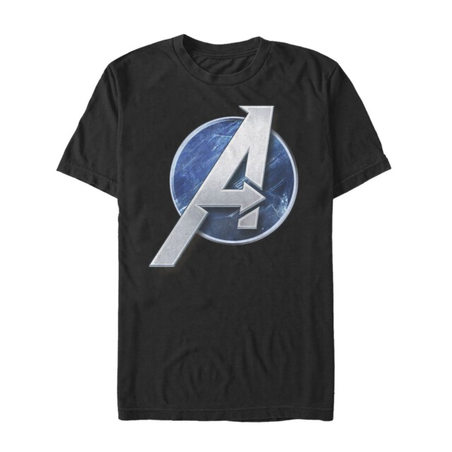 Men's Marvel Avengers Game Classic Logo  Adult T-Shirt