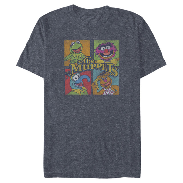 Men's The Muppets Character Panels  Adult T-Shirt