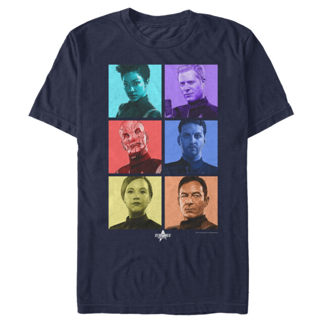 Men's Star Trek: Discovery Character Portraits  Adult T-Shirt