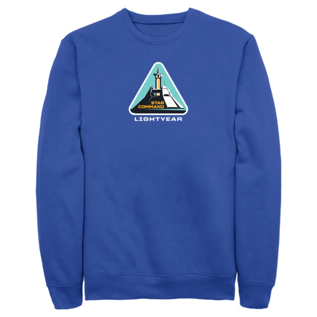 Men's Lightyear Star Command Launch  Adult Sweatshirt
