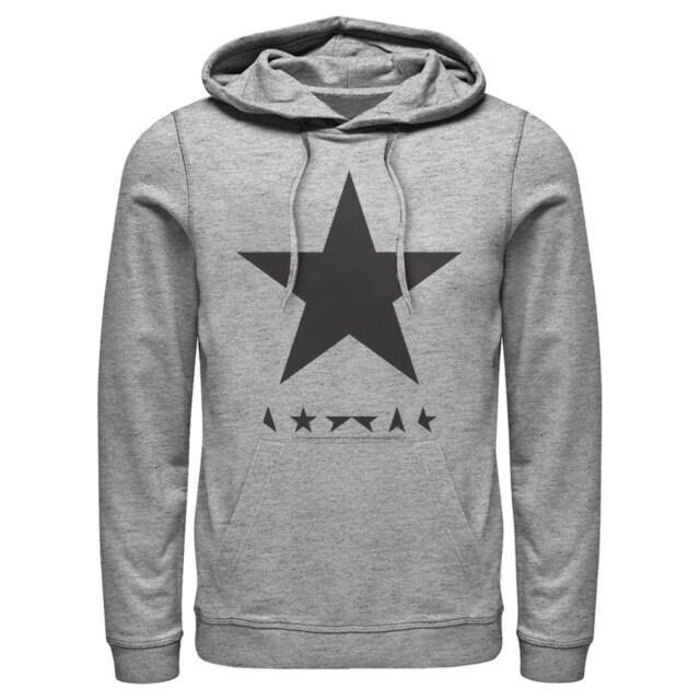 Men's David Bowie Blackstar  Adult Pull Over Hoodie