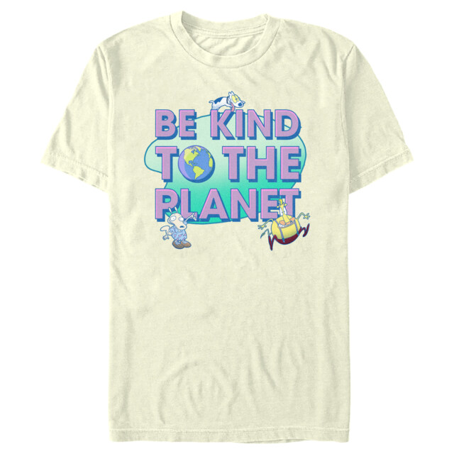 Men's Rocko's Modern Life Kind to the Planet  Adult T-Shirt