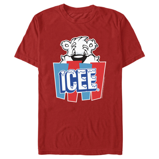 Men's ICEE Peekaboo Bear Logo  Adult T-Shirt
