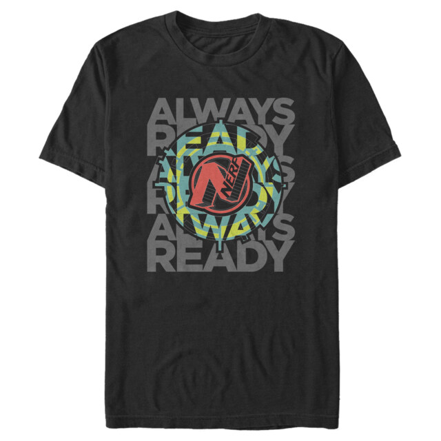 Men's Nerf Always Ready  Adult T-Shirt