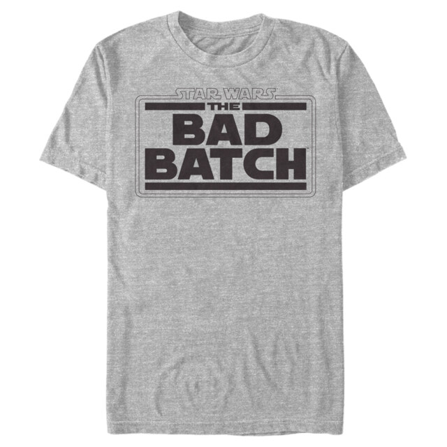 Men's Star Wars: The Bad Batch Classic Logo  Adult T-Shirt