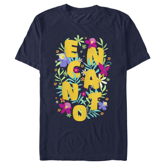 Men's Encanto Floral Logo  Adult T-Shirt