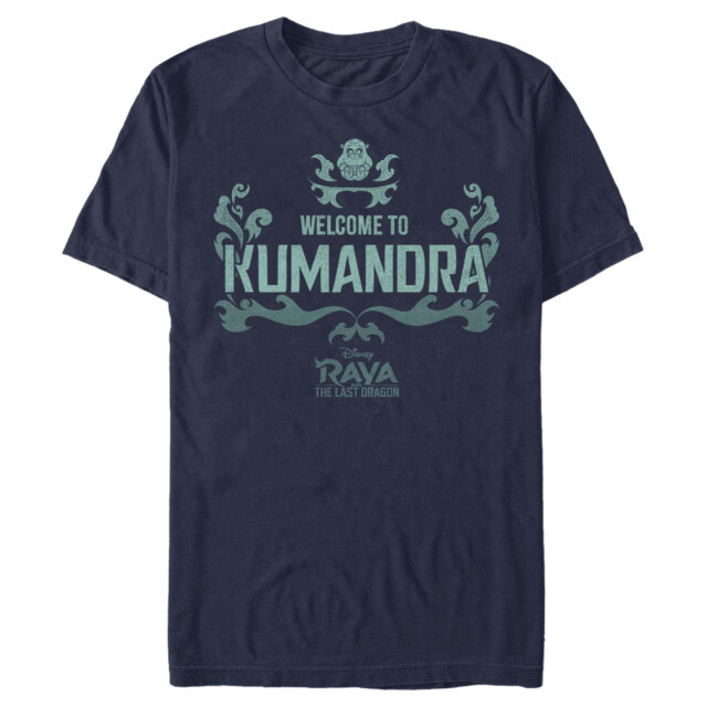 Men's Raya and the Last Dragon Welcome to Kumandra  Adult T-Shirt