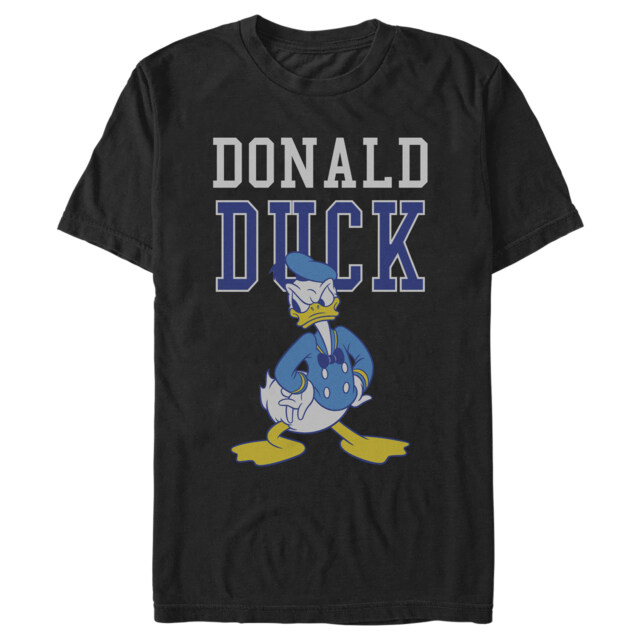 Men's Mickey & Friends Moody Donald Duck  Adult T-Shirt