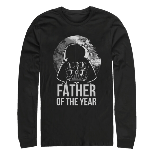 Men's Star Wars Darth Vader Father of the Year  Adult Long Sleeve Shirt