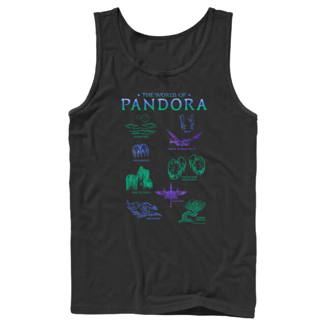 Men's Avatar The World of Pandora  Adult Tank Top