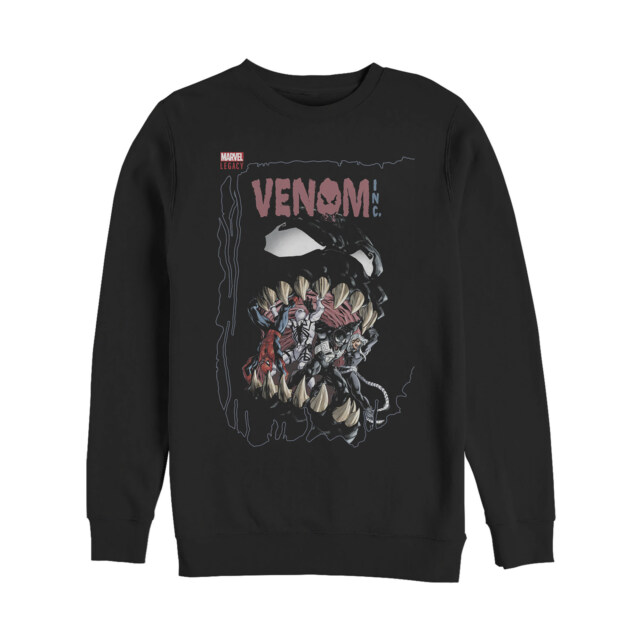 Men's Marvel Legacy Venom Teeth  Adult Sweatshirt