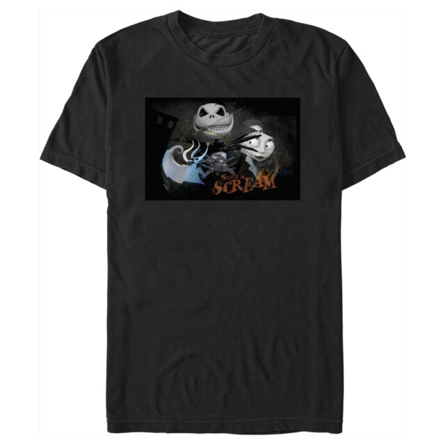Men's The Nightmare Before Christmas Jack and Sally Such a Scream  Adult T-Shirt