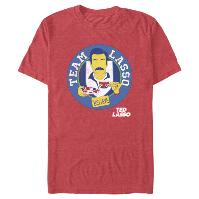 Men's Ted Lasso Team Believe  Adult T-Shirt