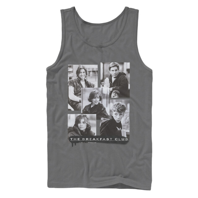 Men's The Breakfast Club Character Photos  Adult Tank Top