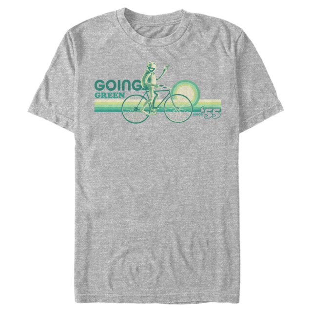 Men's The Muppets Kermit Going Green  Adult T-Shirt