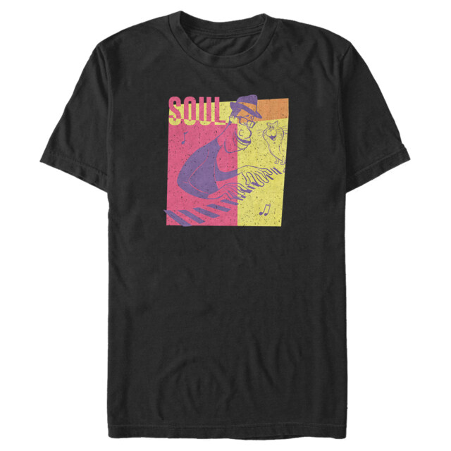 Men's Soul Joe and Mittens Piano Solo  Adult T-Shirt