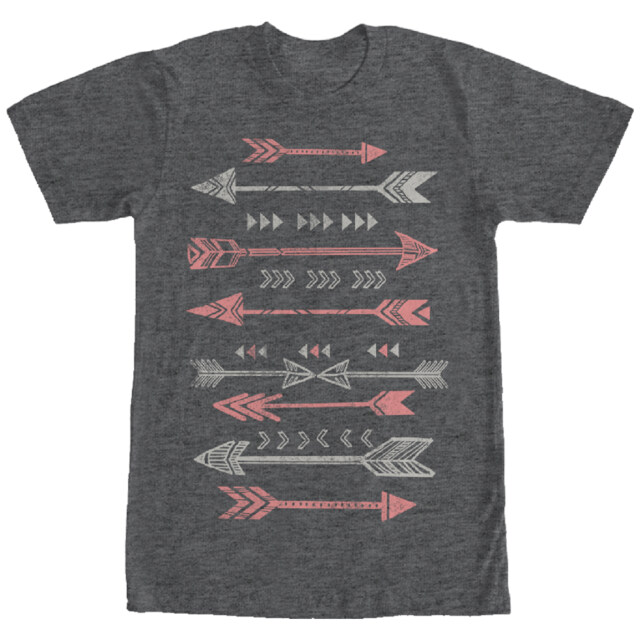 Men's Lost Gods Distressed Tribal Arrows  Adult T-Shirt