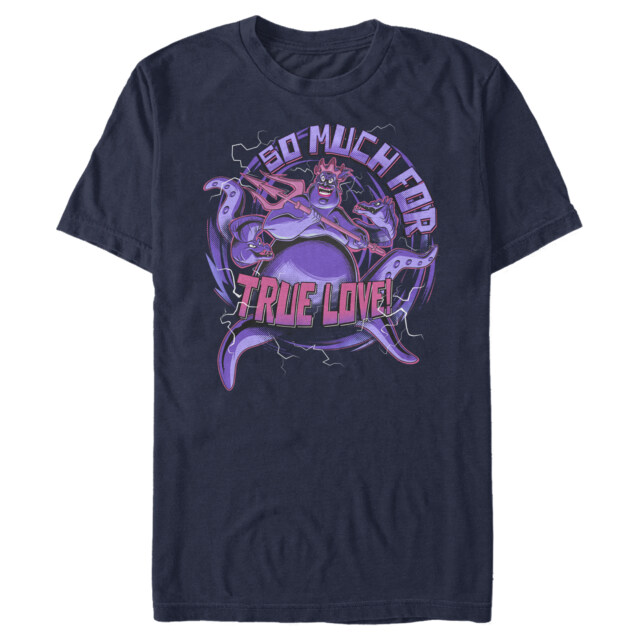 Men's The Little Mermaid Ursula So Much For True Love  Adult T-Shirt