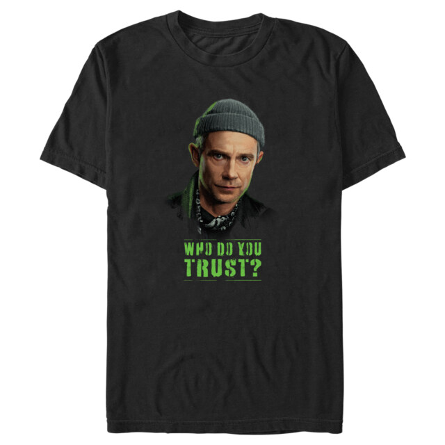 Men's Marvel: Secret Invasion Everett Ross Who Do You Trust  Adult T-Shirt