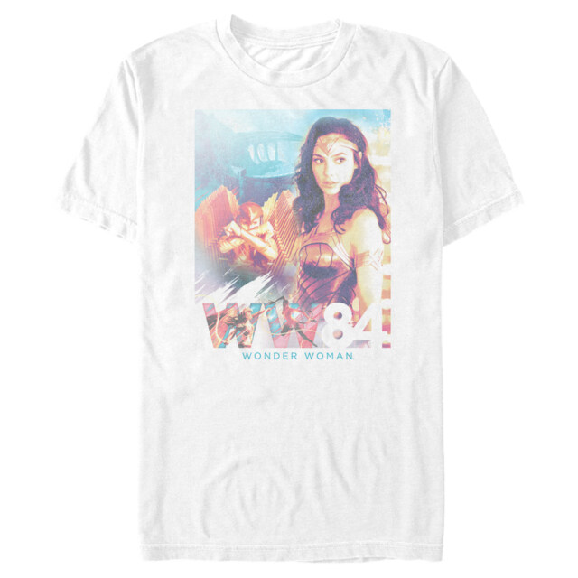 Men's Wonder Woman 1984 WW84 Collage  Adult T-Shirt