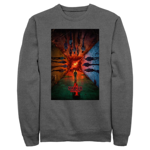 Men's Stranger Things The Rift Has Many Dimensions Poster  Adult Sweatshirt
