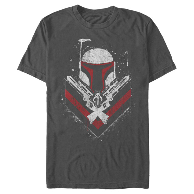 Men's Star Wars Boba Fett No Threats Only Promises  Adult T-Shirt