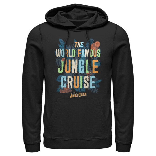 Men's Jungle Cruise The World Famous Logo  Adult Pull Over Hoodie