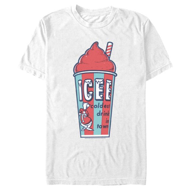 Men's ICEE Coldest Drink in Town Classic Cup  Adult T-Shirt