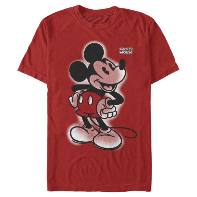 Men's Mickey & Friends Retro Graffiti  Adult T-Shirt