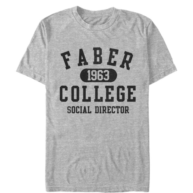 Men's Animal House Faber College Social Director  Adult T-Shirt