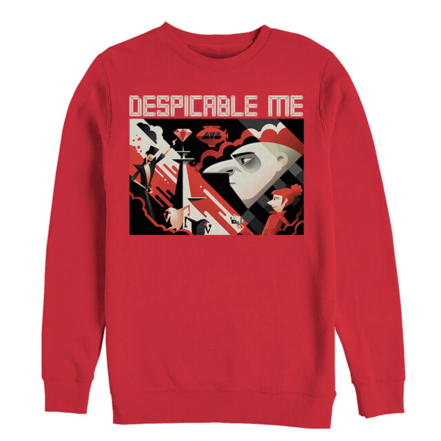Men's Despicable Me 3 Modern Gru Scene  Adult Sweatshirt