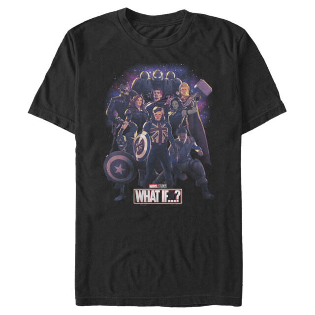 Men's Marvel What if�? Group Pose  Adult T-Shirt