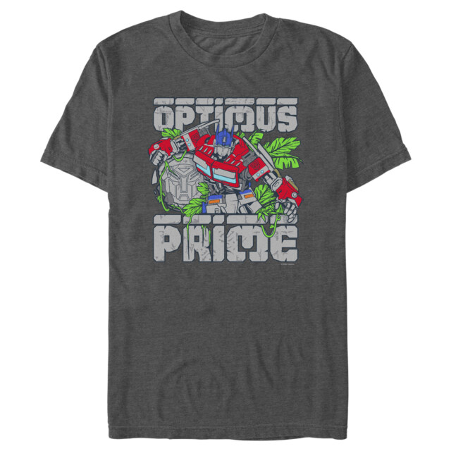 Men's Transformers: Rise of the Beasts Optimus Prime  Adult T-Shirt