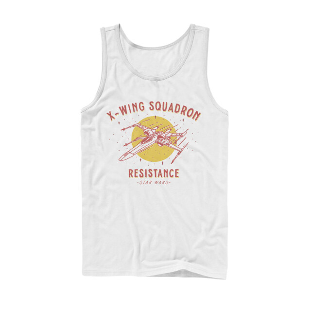 Men's Star Wars: The Rise of Skywalker X-Wing Squadron  Adult Tank Top