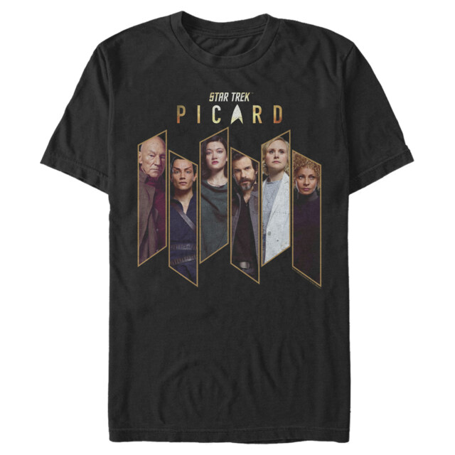Men's Star Trek: Picard Crew Panels  Adult T-Shirt